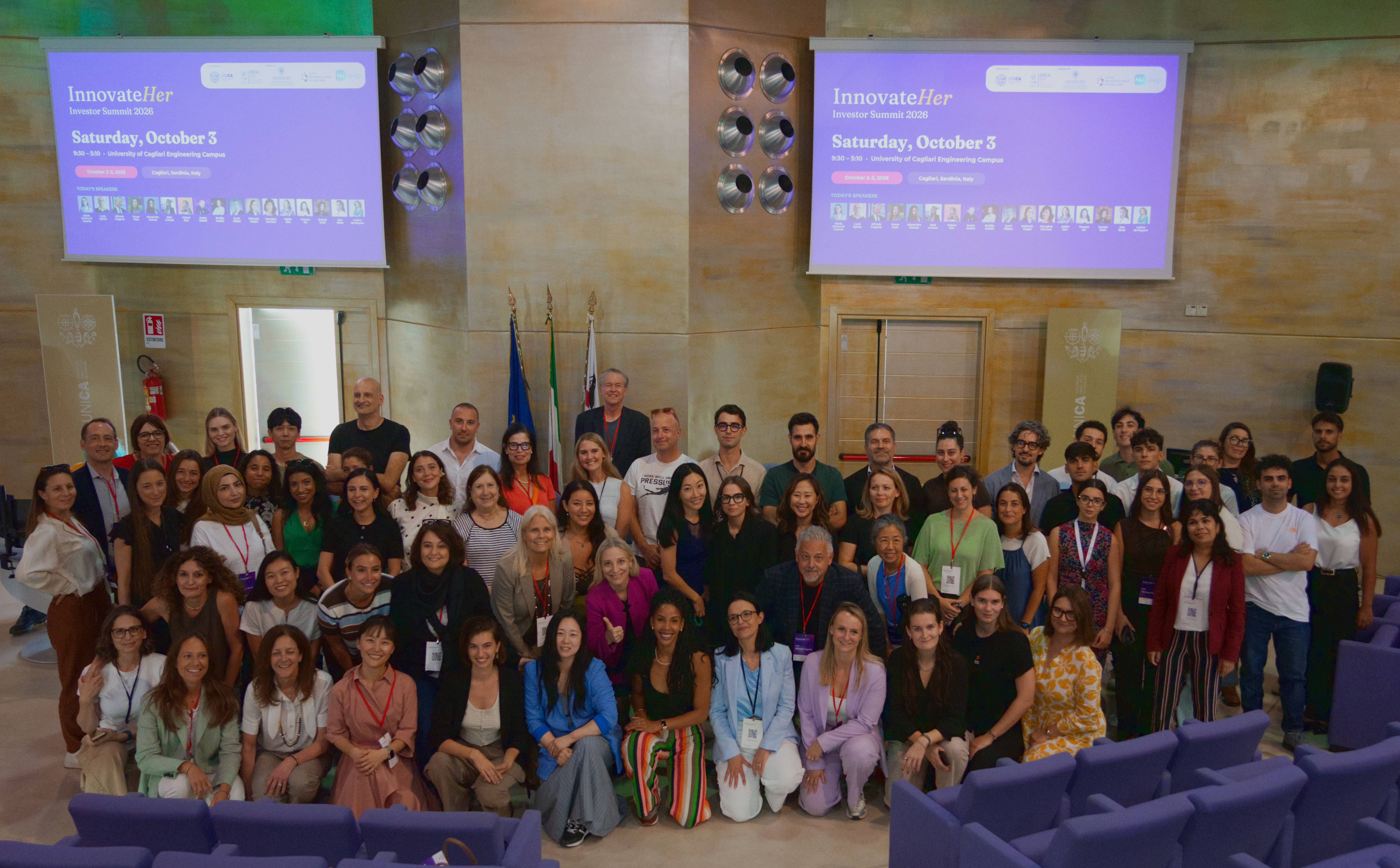 InnovateHer Investor Summit 2026 Cagliari, Italy 